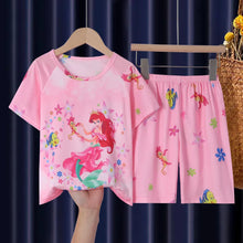 Lade das Bild in den Galerie-Viewer, Summer Short Sleeve Capybara Kids Pajamas Sets