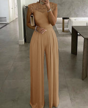 Load image into Gallery viewer, Solid Fashion Pants Loose Casual Lace Jumpsuit for Women