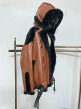 Load image into Gallery viewer, Men's Faux Leather European and American Coat