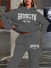 Lade das Bild in den Galerie-Viewer, Women's Hoodie+Sports Pants Set