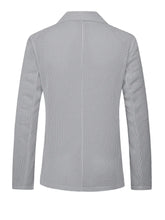 Load image into Gallery viewer, Men Single Button Blazers Turn Down Collar Jackets Long Sleeve Suit
