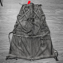 Load image into Gallery viewer, Vintage Heavy Jeans Y2K Clothes Men Women Harajuku Hip Hop Multi Pocket Washed Distressed Baggy Jeans Oversized Wide Leg Trouser