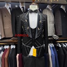 Load image into Gallery viewer, Europe Style Handmade Beaded Suit