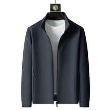 Load image into Gallery viewer, Suit Men's Casual Breathable High-end Jacket Trousers Stand-up Collar Zipper Open Mens Clothes Spring and Autumn New Sportswear