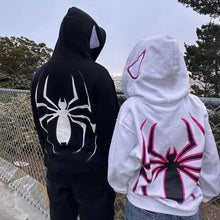 Lade das Bild in den Galerie-Viewer, Full Zip Up Spider Hoodie