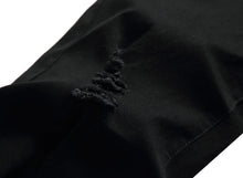 Load image into Gallery viewer, 2026 Summer Men's Red Rose Embroidered Jeans Shorts, Fashion Casual Shorts Black Blue White Men Torn and Frayed Denim Shorts