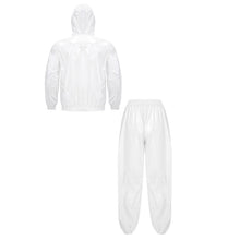 Load image into Gallery viewer, Mens Hooded Windbreaker Jogging Track Suit