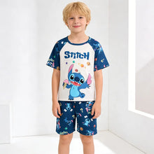 Lade das Bild in den Galerie-Viewer, Summer Short Sleeve Capybara Kids Pajamas Sets