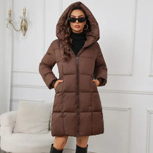 Load image into Gallery viewer, Winter Jacket with Hood Thickened Padded Down Coat
