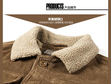 Load image into Gallery viewer, Men's Casual Turn-down Corduroy Jacket