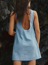 Load image into Gallery viewer, Elegant Solid Color Female Sleeveless Vest Dresses
