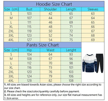 Load image into Gallery viewer, Casual Mens Tracksuit Print Sweatshirts Outdoors Fitness Sports Jogging Mens Clothing Hot Sales Warm Single Piece Hoodie Pants