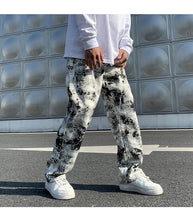 Load image into Gallery viewer, Mens Loose Wide-leg Jean Pants