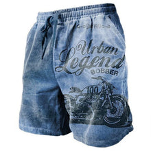 Load image into Gallery viewer, Men's Beach Pants Heavy Shaped Motorcycle 3D Printed Shorts Men Summer Breathable Shorts Fitness Street Shorts Men's Ropa Hombre