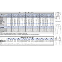 Load image into Gallery viewer, Mens Suits Wave Point Three Pieces Men Dress Suits Casual Commuter Office Business Suits for Wedding (Blazer+Vest+Pants)