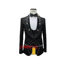 Load image into Gallery viewer, Europe Style Handmade Beaded Suit