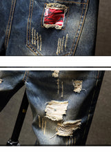 Load image into Gallery viewer, New in Ripped Shorts Men's Vintage Shorts