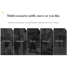 Load image into Gallery viewer, Sports Suits for Men's New Quick-drying Clothes Summer Fitness T-shirt Running Shorts Shorts Badminton Training Suit