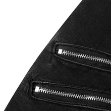 Load image into Gallery viewer, Men Slim Biker Ripped Long Denim Skinny Jeans