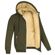 Load image into Gallery viewer, Men's Camouflage Fleece Thicken Hooded Jackets
