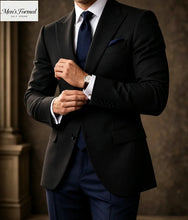 Load image into Gallery viewer, Men 2 Pieces Suit Light Grey Single Breasted Blazer Jacket