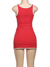 Cargar imagen en el visor de la galería, Sister Llinda Panelled Trim Matching 2 Piece Set