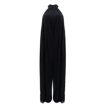 Load image into Gallery viewer, High Neck Sleeveless Wide Leg Jumpsuit