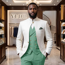 Load image into Gallery viewer, Men Slim Fit Business Set