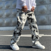 Load image into Gallery viewer, Mens Loose Wide-leg Jean Pants
