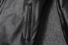 Load image into Gallery viewer, 2025 New Leather Jacket Top Layer 100% Cowhide Leather Clothes Men's Stand Collar Motorcycle Clothes Autumn Winter Plus Size