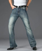Load image into Gallery viewer, Men's Flared Boot Cut Designer Classic Jeans