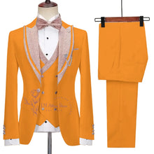 Load image into Gallery viewer, 3-Piece Jacket Vest Pants Suit
