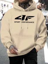 Lade das Bild in den Galerie-Viewer, Otoño e Invierno nueva sudadera con capucha para hombres moda urbana 4F sudadera estampada casual divertida Sudadera con ca