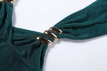 Lade das Bild in den Galerie-Viewer, Halter Open Collar Backless Sleeveless Jumpsuit