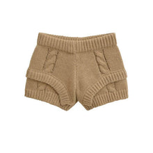 Load image into Gallery viewer, Womens Knitted Shorts Thick Drawstring Elastic Waist Soft Breathable High Waist Female Versatile Y2k Casual Knitting Mini Shorts