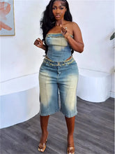 Cargar imagen en el visor de la galería, Weird Puss Cowboy Vintage Wrap Zip Backless 2 Piece Set