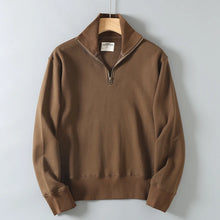 Load image into Gallery viewer, Half Cardigan Lapel Pullover
