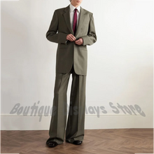 Load image into Gallery viewer, Classic Men's Single Breasted Straight Fit Jacket Pants Formal Set