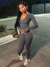 Lade das Bild in den Galerie-Viewer, Nibber Sporty Casual 2 Piece Set Women Tracksuit
