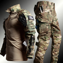Load image into Gallery viewer, Tactical Uniform Suits Milit Outdoor Camouflage Suit Hunting Shirts Pants Fish Trainning Airsoft Paintball Clothes Sets