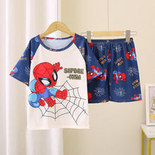 Lade das Bild in den Galerie-Viewer, Summer Short Sleeve Capybara Kids Pajamas Sets