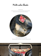 Load image into Gallery viewer, New in Ripped Shorts Men's Vintage Shorts