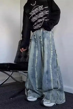 Lade das Bild in den Galerie-Viewer, Straight leg Loose Wide Leg Casual Pants