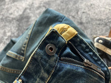 Load image into Gallery viewer, 14OZ Red Ear American Classic fit straight drum cotton ball Denim Jeans