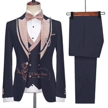 Load image into Gallery viewer, 3-Piece Jacket Vest Pants Suit
