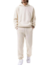 Load image into Gallery viewer, Men's Sports 2-piece Solid Color Casual Set