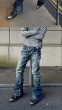 Load image into Gallery viewer, European American Slim Casual Denim Jeans Pants