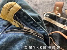 Load image into Gallery viewer, 14OZ Red Ear American Classic fit straight drum cotton ball Denim Jeans