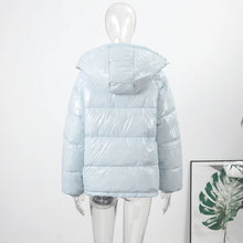 Load image into Gallery viewer, Women's Hood Casual Stand Collar Zipper Long Sleeve Jacket