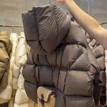 Load image into Gallery viewer, Women Puffer Casual Loose Hooded Parkas Jacket